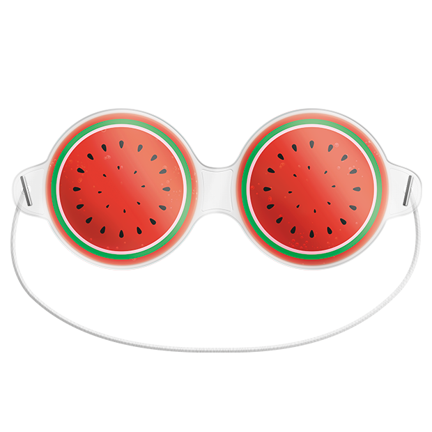 Маска для глаз гелевая «Сочный арбуз»