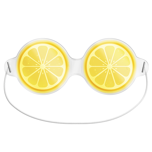 Маска для глаз гелевая «Солнечный апельсин»