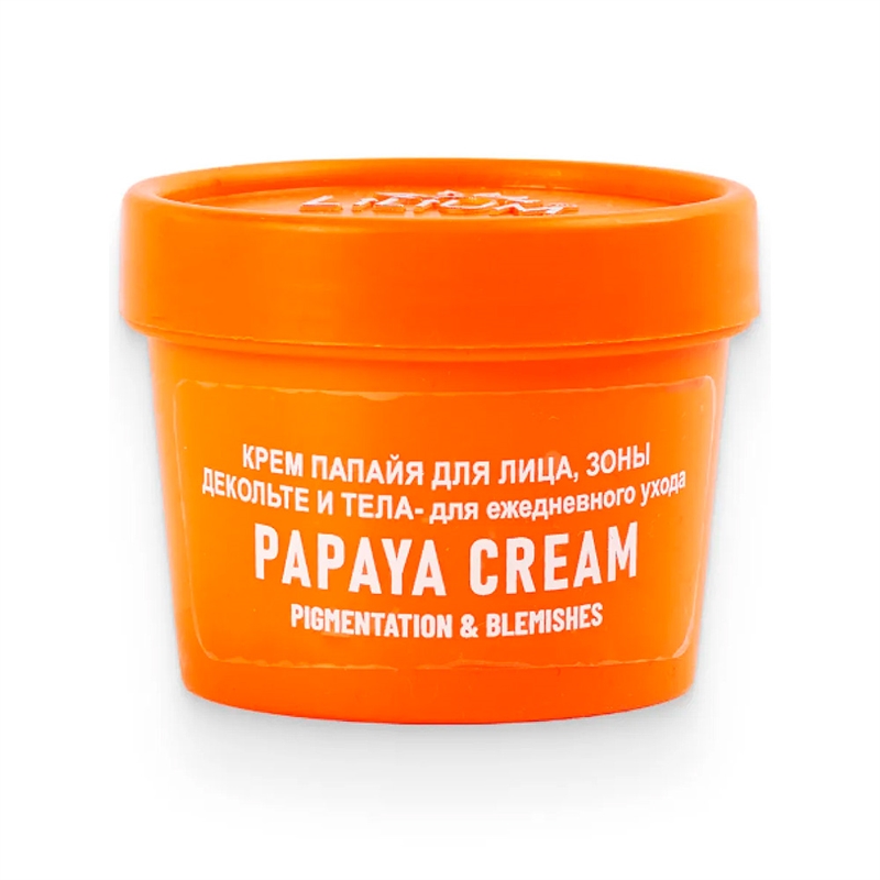 Крем Папайя для лица, зоны декольте и тела. Lilium