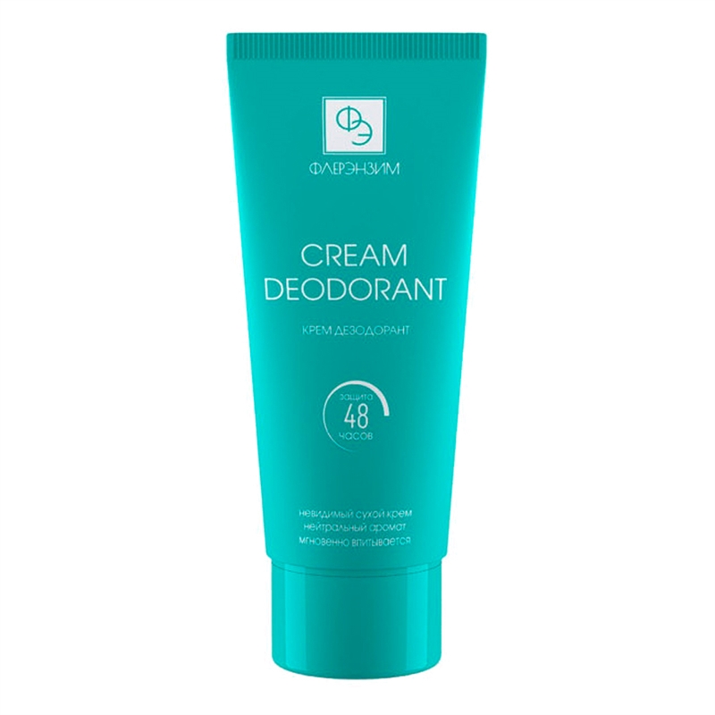 Крем-дезодорант с алое вера и экстрактом кипрея, 48 часов. Флерэнзим