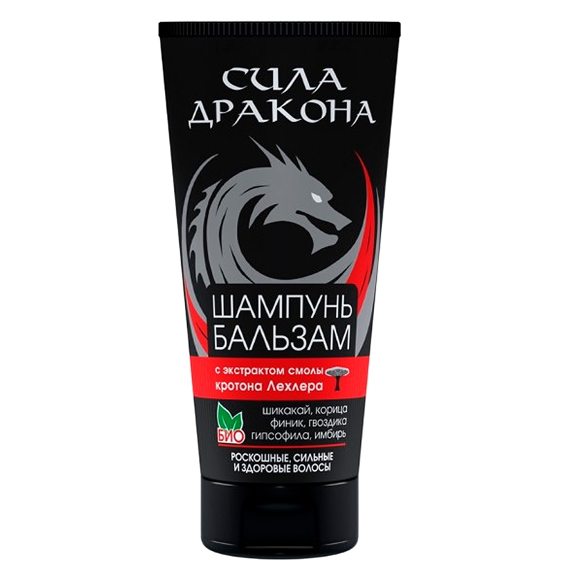 Шампунь-бальзам для роста и укрепления волос. Восстанавливающий. Сила Дракона