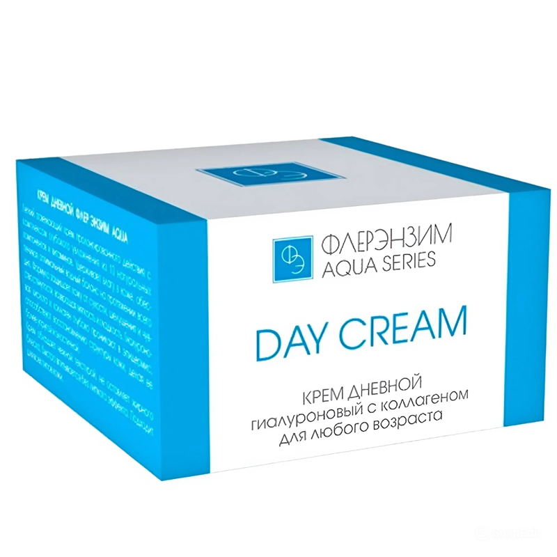 Флер Энзим AQUA Крем для лица дневной гиалуроновый