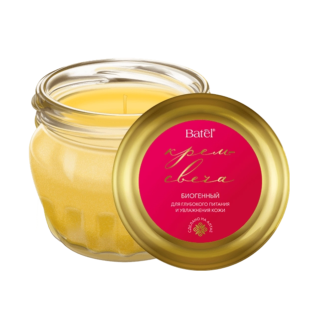 Биогенный крем-свеча для глубокого питания и увлажнения кожи