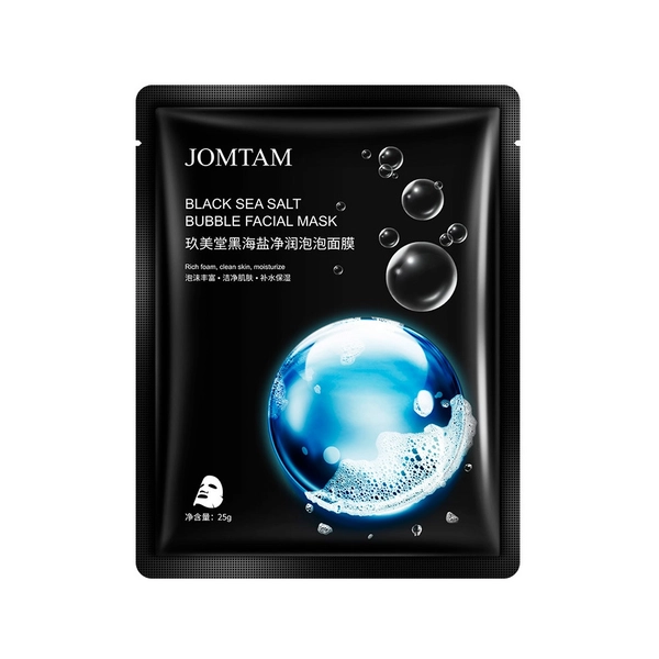 JOMTAM. Пузырьковая маска для лица с морской солью