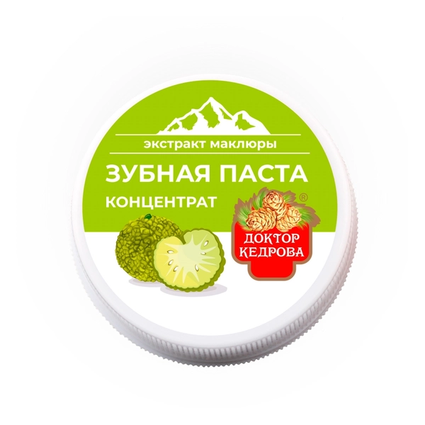 Зубная паста концентрат. Маклюра