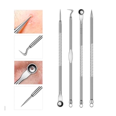 Набор инструментов для чистки лица, 4шт Набор инструментов для чистки лица, 4шт