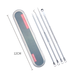 Набор инструментов для чистки лица, 4шт Набор инструментов для чистки лица, 4шт