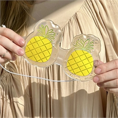 Маска для глаз гелевая «Яркий ананас»