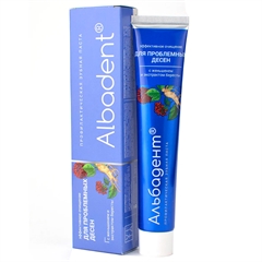 Зубная паста для проблемных десен. Альбадент