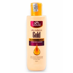 Очищающее молочко золотое для лица и тела. Lilium