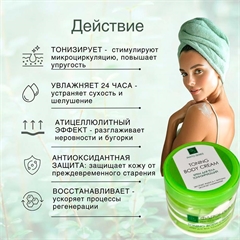 Крем для тела тонизирующий бифазный. Флерэнзим PHYTO