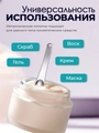 Косметические лопатки для крема. Металлические. 6 шт.