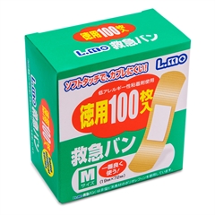 Водонепроницаемый лейкопластырь. L.mo First Aid (гипоаллергенный) 100 шт (19*72 мм)