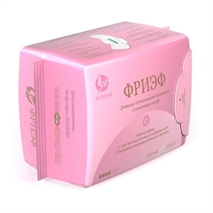 Дневные гигиенические прокладки с анионовым чипом. "Фриэф", 250 мм, 10 шт Дневные гигиенические прокладки с анионовым чипом. "Фриэф", 250 мм, 10 шт