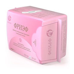 Дневные гигиенические прокладки с анионовым чипом. "Фриэф", 250 мм, 10 шт Дневные гигиенические прокладки с анионовым чипом. "Фриэф", 250 мм, 10 шт