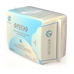 Ночные гигиенические прокладки с анионовым чипом. "Фриэф", 290 мм, 8 шт