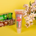 Скраб для губ Малина и Клубника (с маслом кокоса, скрабом косточки малины и витаминами)